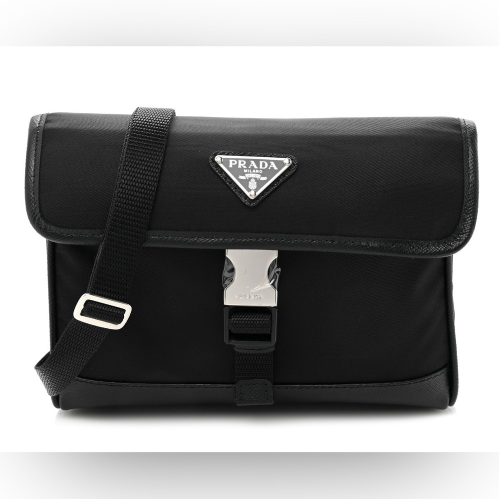 Re-Nylon and Saffiano leather smartphone case